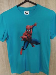 Dětské tričko tyrkysové "Spiderman" Dětské tričko tyrkysové "Spiderman"